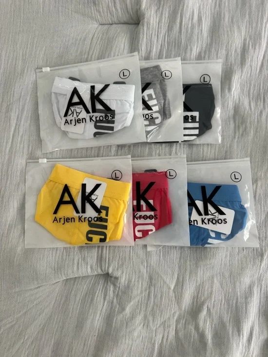 Men’s Jockstrap “F*CK” Logo Strap Underwear XL/L NWOT Multi Color Bundle Deal - Picture 4 of 5